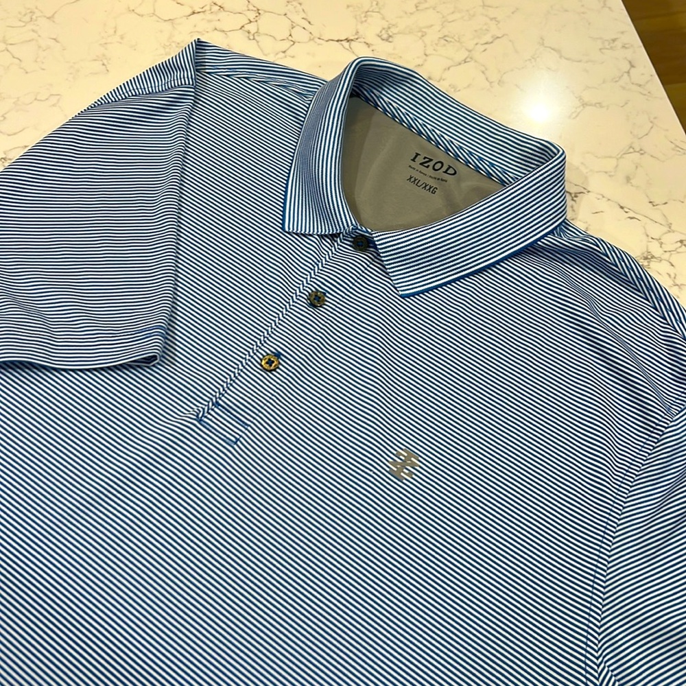 Men’s Izod XXL Striped Polo Shirt